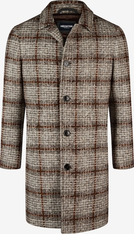 HECHTER PARIS Between-Seasons Coat in Brown: front