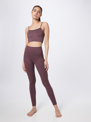 Moonchild Yoga Wear Bustier BH 'Lunar Luxe' in Lila