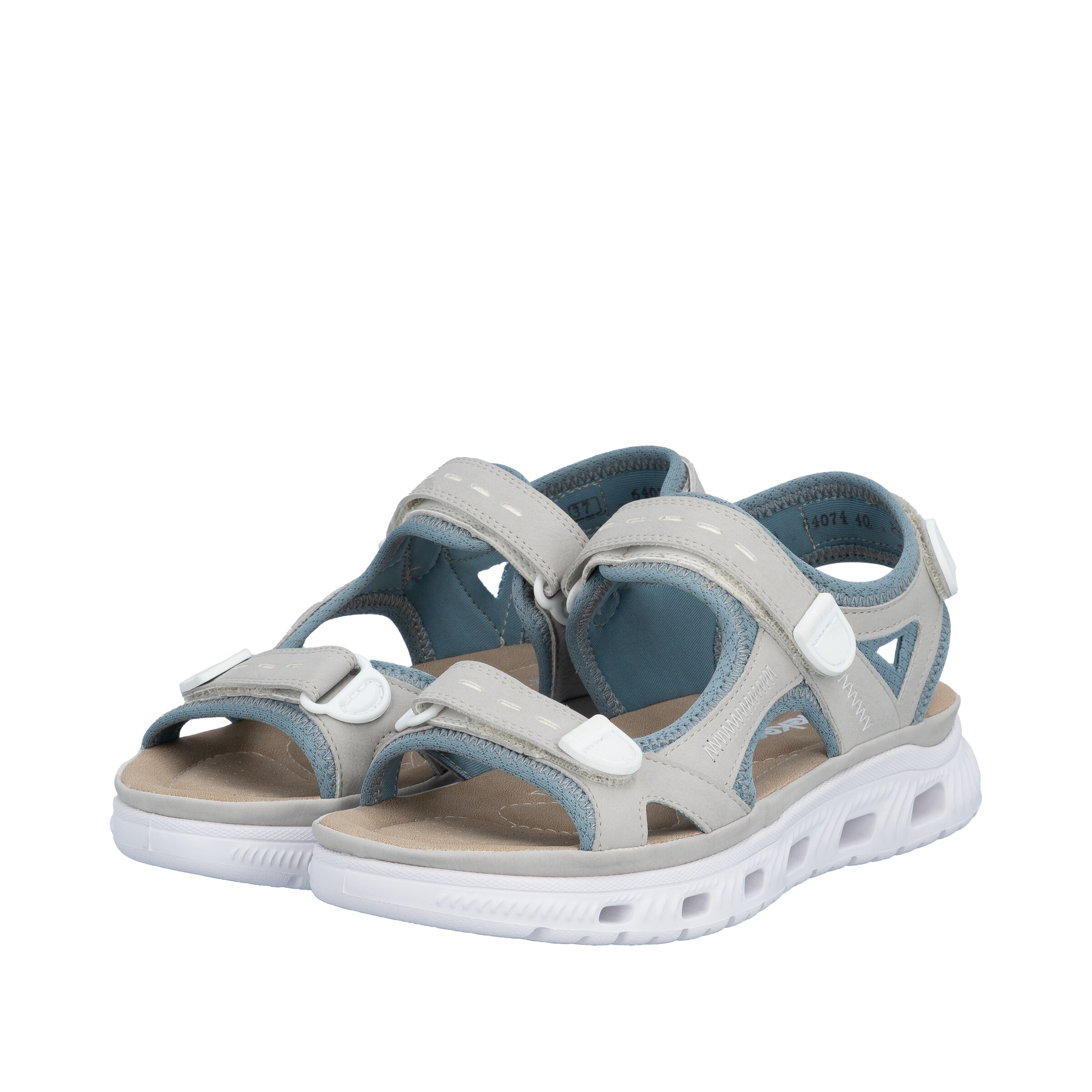 Sandales de randonnée Rieker Sport en gris