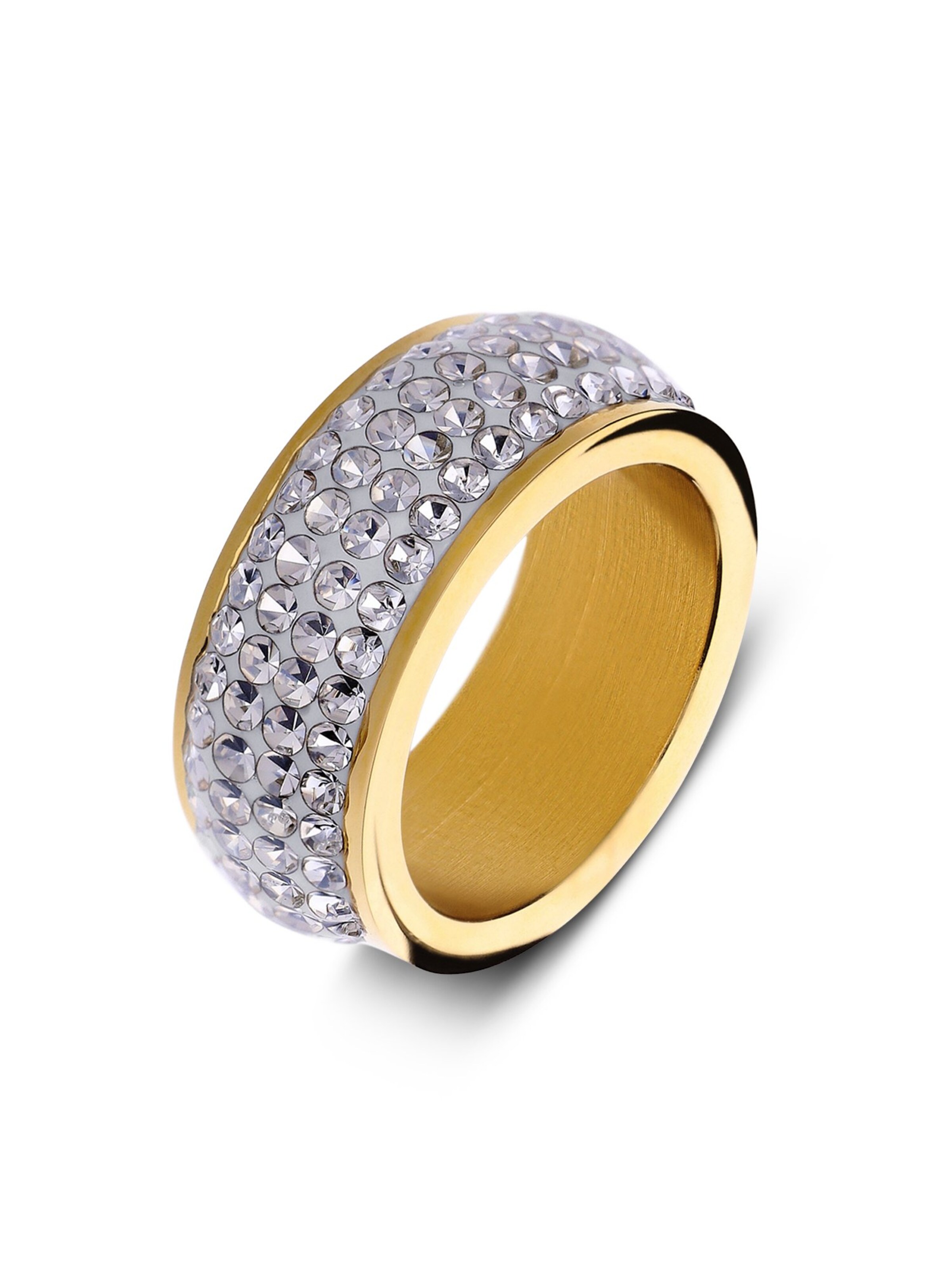 Lucardi Ring in de kleur Goud / Lila, Productweergave