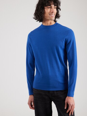 Pull-over 'SLHTOWN' SELECTED HOMME en bleu : devant