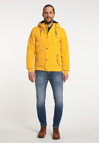 Schmuddelwedda Winter jacket in Yellow