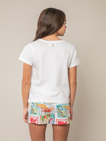 Deeluxe Shirt 'Lovers' in Wit