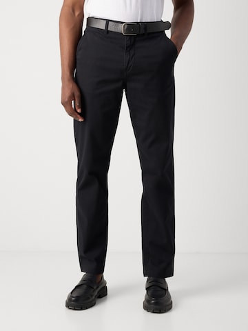 Regular Pantaloni eleganți 'Superflex' de la Lindbergh pe negru: față