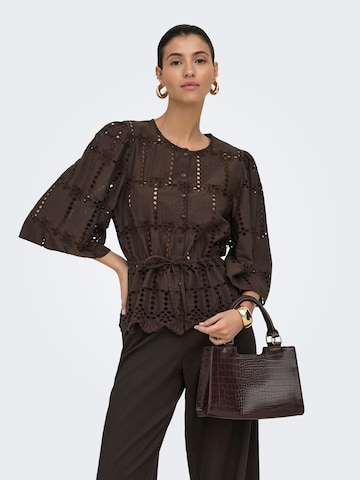 JDY - Blusa 'JDYJOJO' en marrón: frente