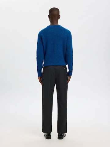 SELECTED regular Bukser 'SLH196' i sort