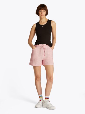 Tommy Jeans Regular Broek in Roze