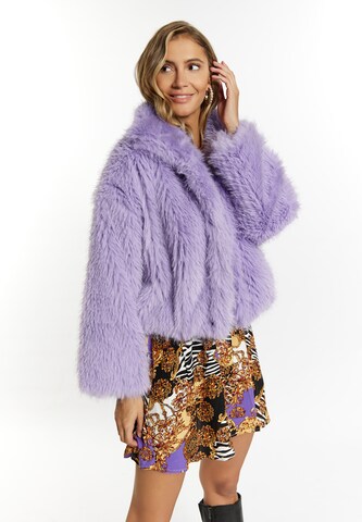 faina Winter jacket in Purple: front