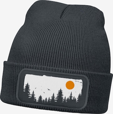 Neverless Beanie 'Braumkette' in Grey: front