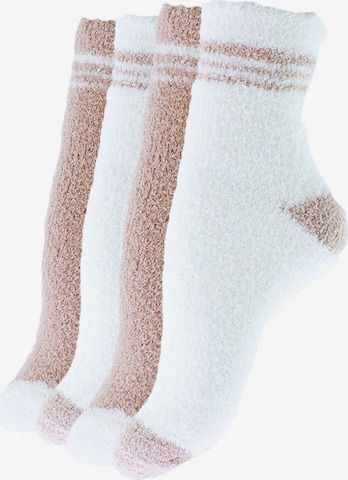 Yenita - Meias em bege: frente