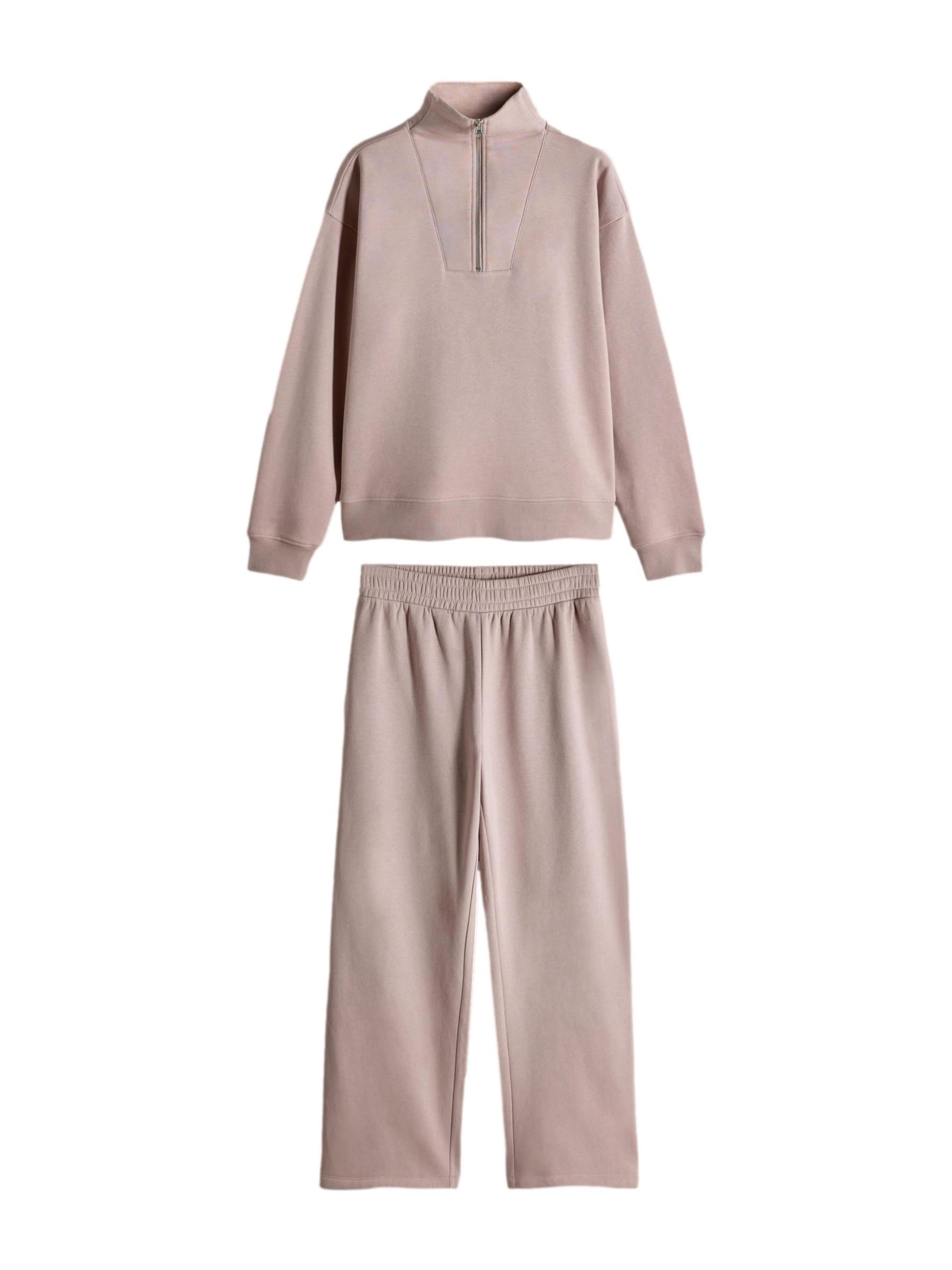 The Set Jogging ruhák - barna: elől