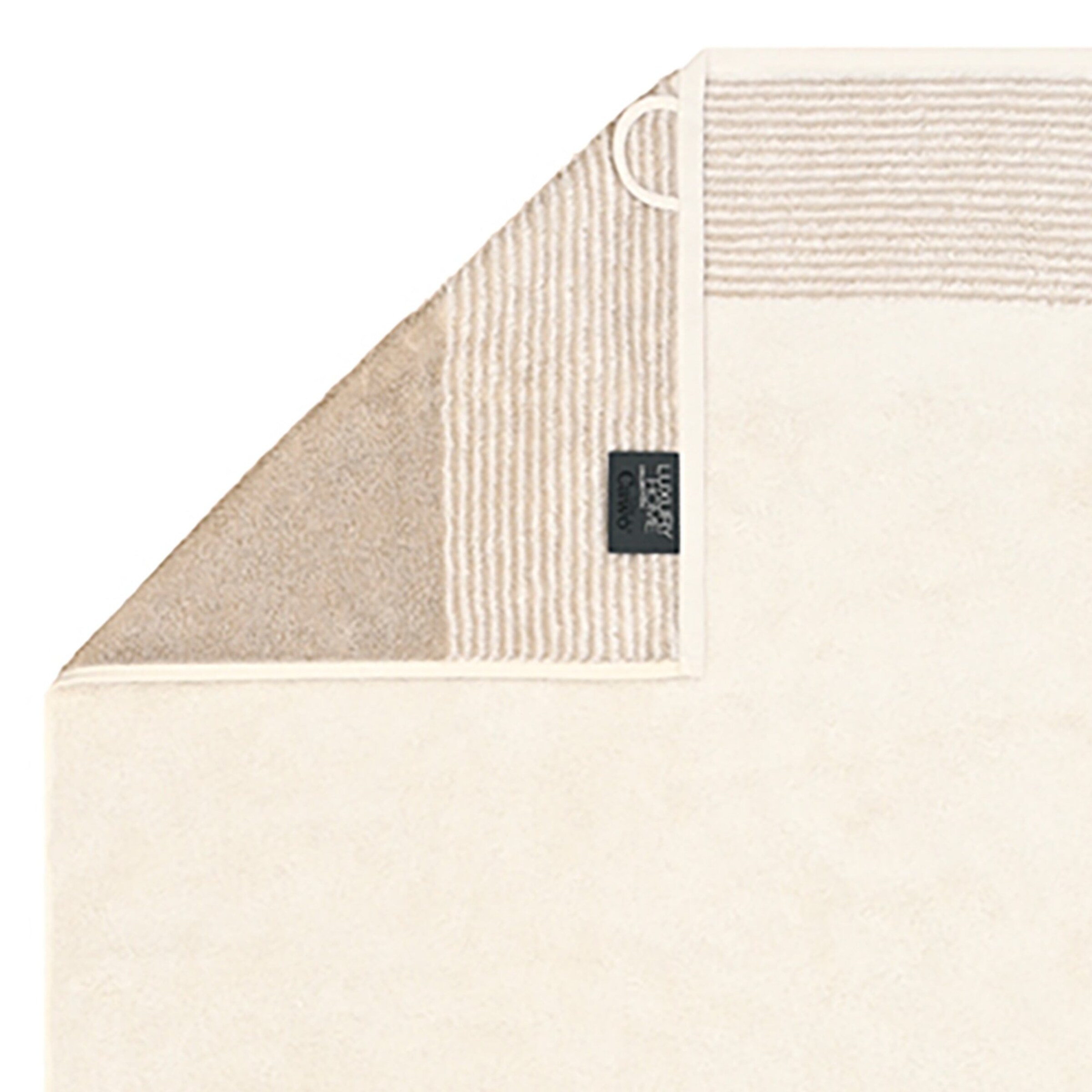 Serviette Cawö en beige