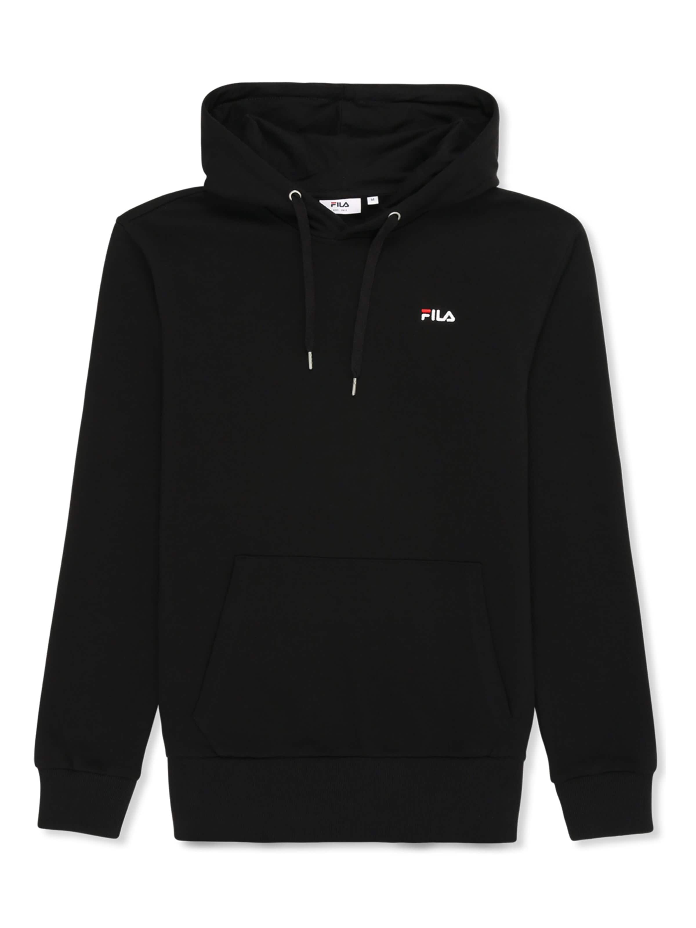 FILA Sweatshirt 'LUMEZZANE hoodie'‌‌‌‌‌ in Schwarz