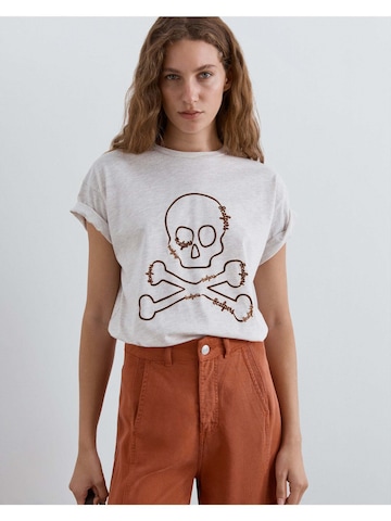 T-shirt ' ' Scalpers en beige : devant
