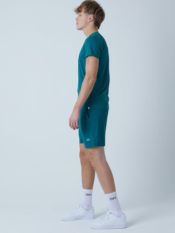 SPORTKIND Regular Workout Pants 'Shorts regular' in Green