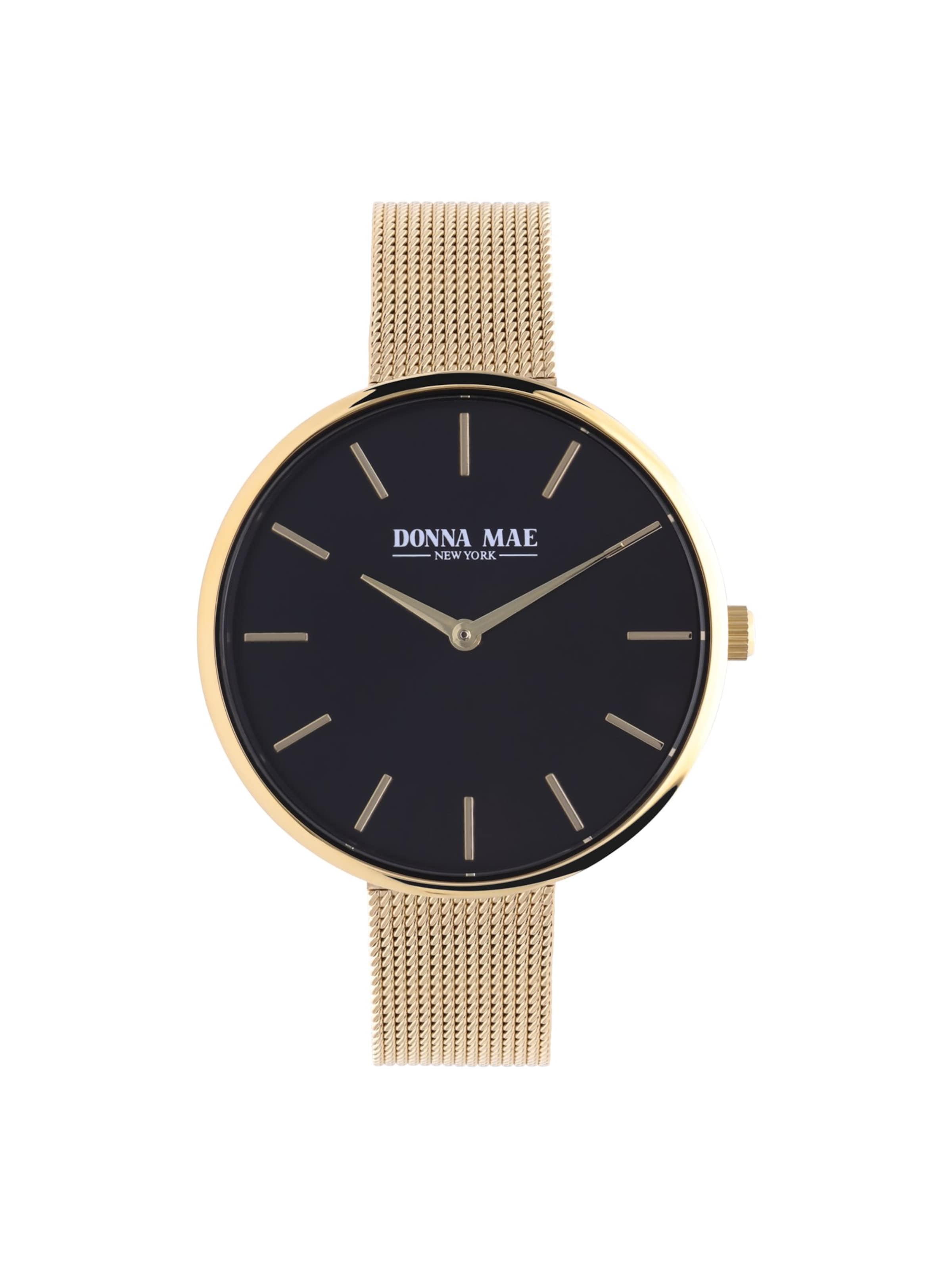 Lucardi Analoog horloge 'Masche' in Goud: voorkant