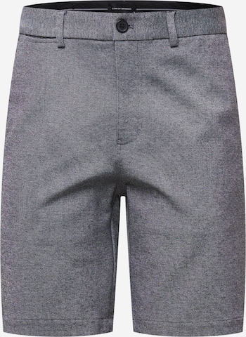 Clean Cut Copenhagen Slimfit Chinobukse 'Milano' i grå: forside