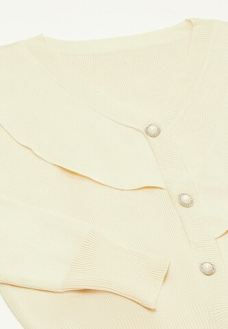 NAEMI Knit cardigan in Beige