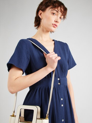 VERO MODA Jurk 'Natali' in Blauw