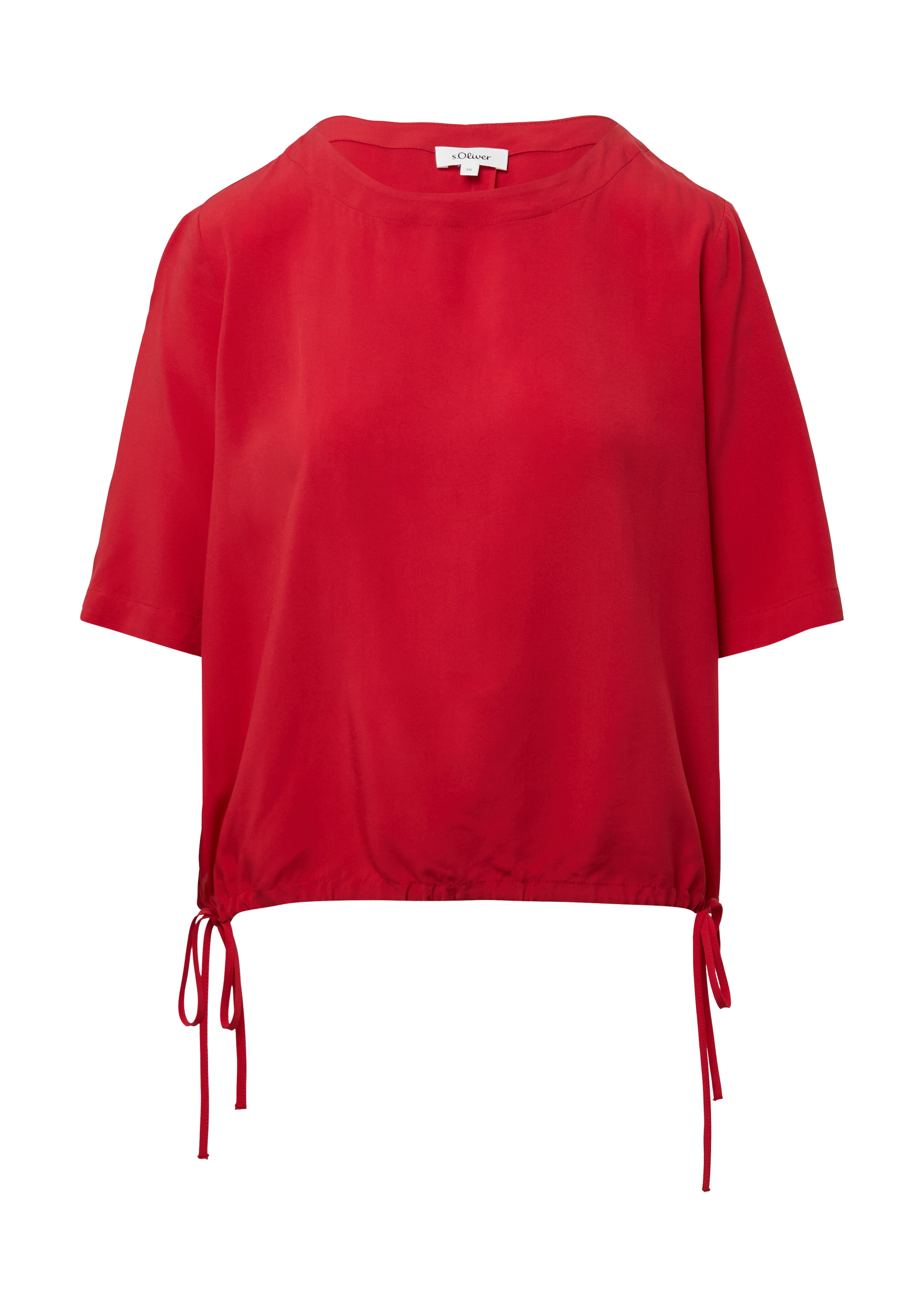 s.Oliver Bluse in Rot: Vorderseite