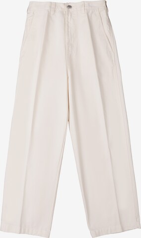 Obey Regular Pleated Pants in Beige: front