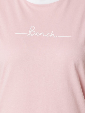 BENCH T-shirt 'VARSITY' i rosa