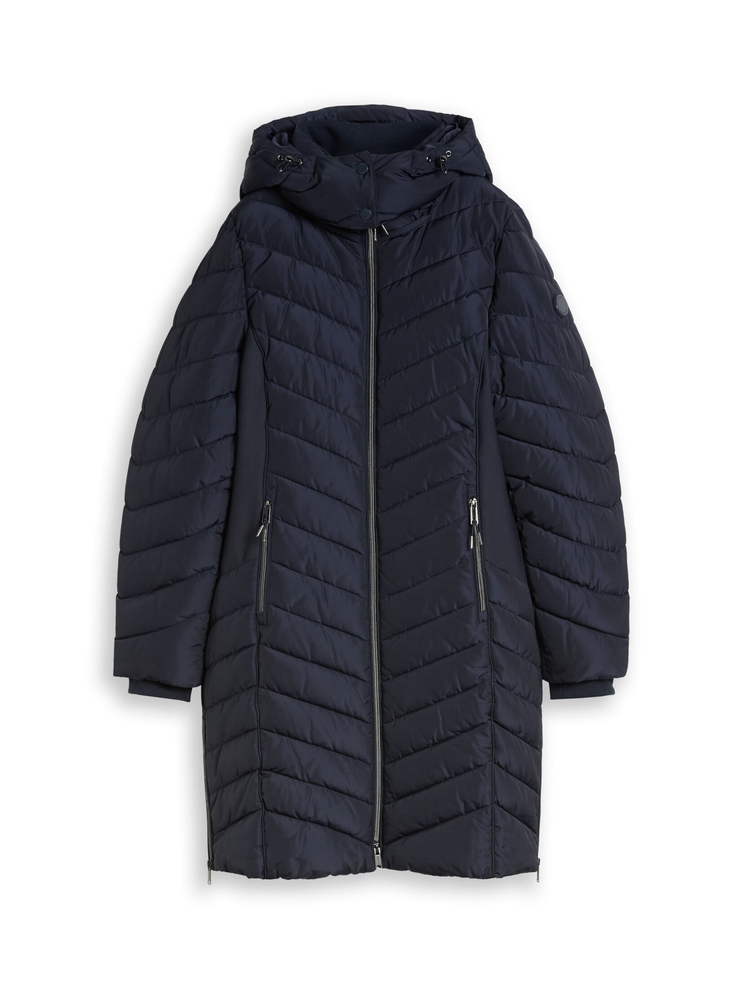 TOM TAILOR Winter Coat in Blue: front