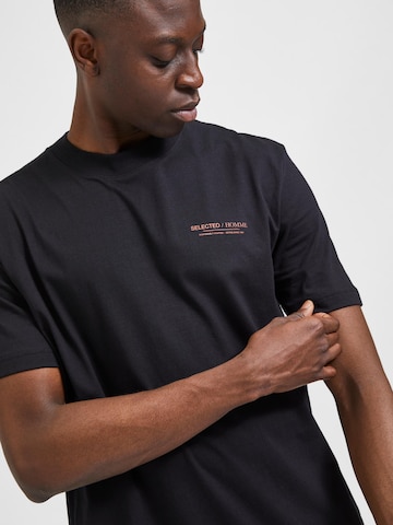 SELECTED قميص 'Matt' بلون أسود