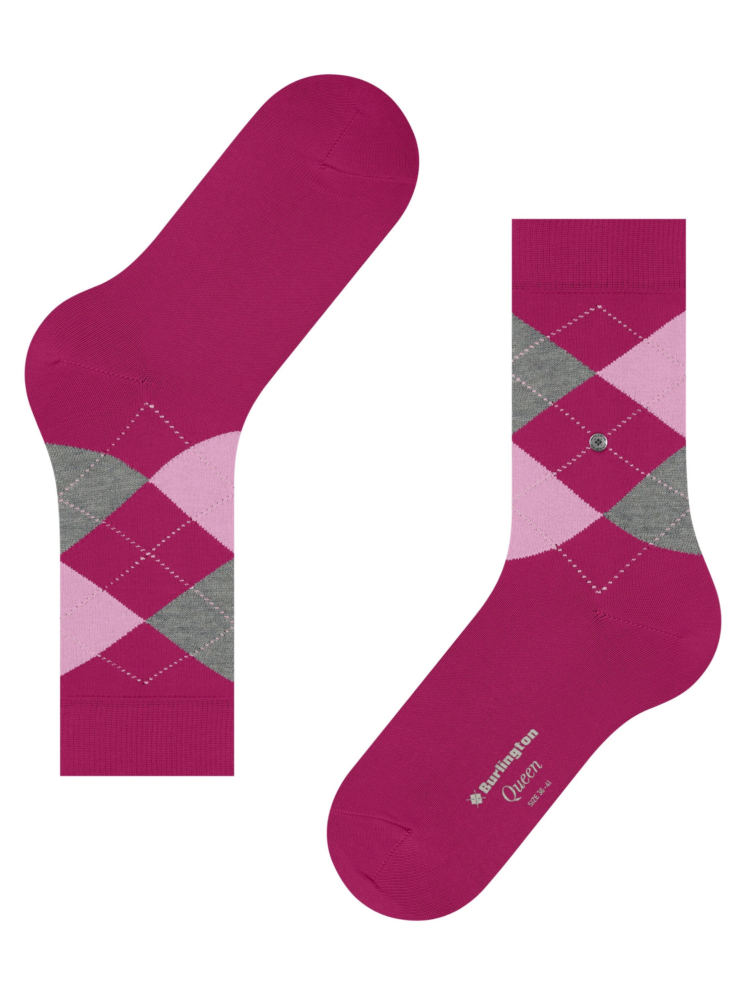BURLINGTON Socken 'Queen'‌‌‌ in Lila