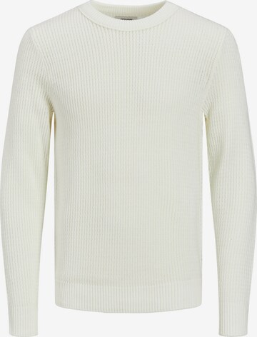 JACK & JONES Pullover 'Groove' in Weiß: predná strana