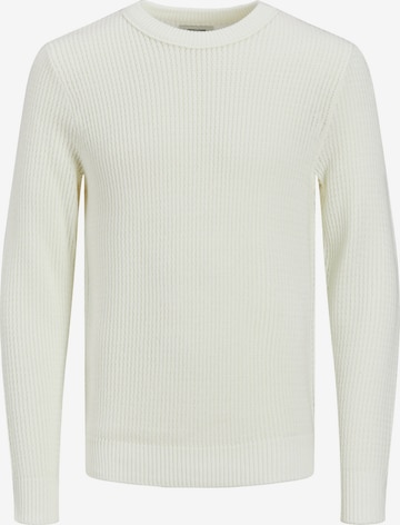 JACK & JONES Sweater 'Groove' in White: front