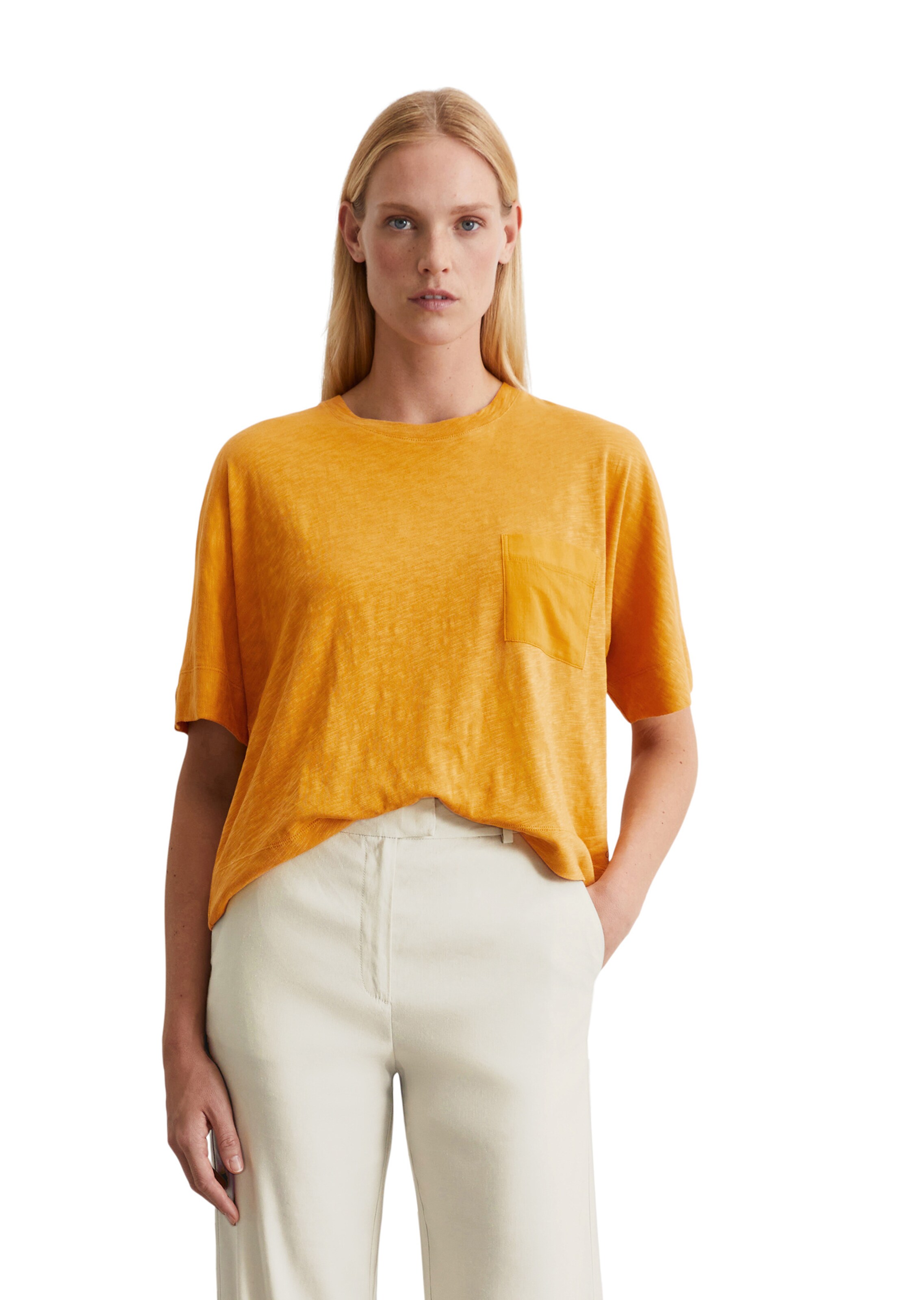 Marc O'Polo Shirt in Orange: front