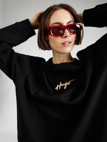 HUGO Red Sweatshirt 'Classic' in Schwarz