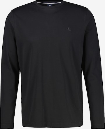 LERROS Sweatshirt in Zwart: voorkant