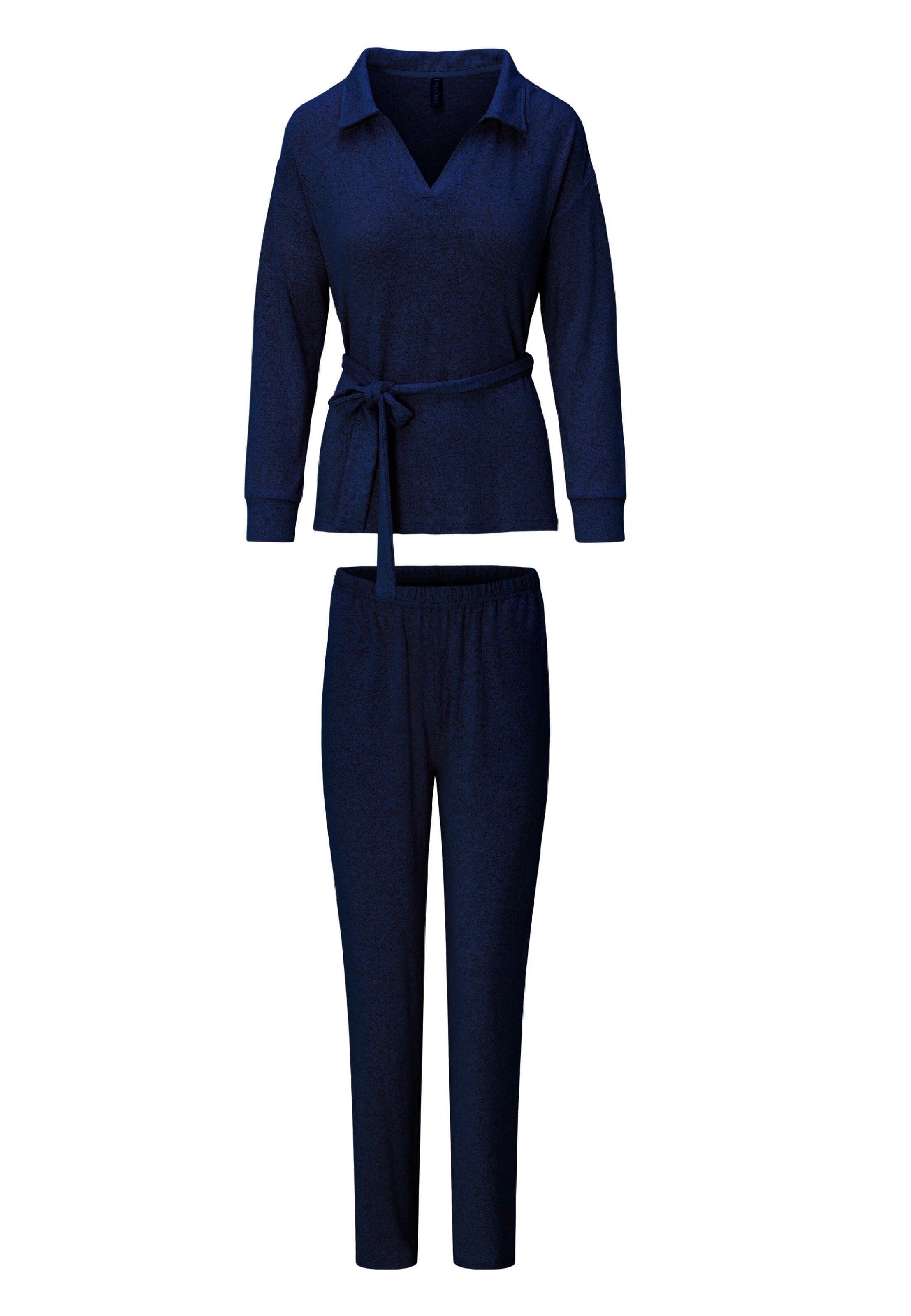 LingaDore Pyjama in Blau: Vorderseite