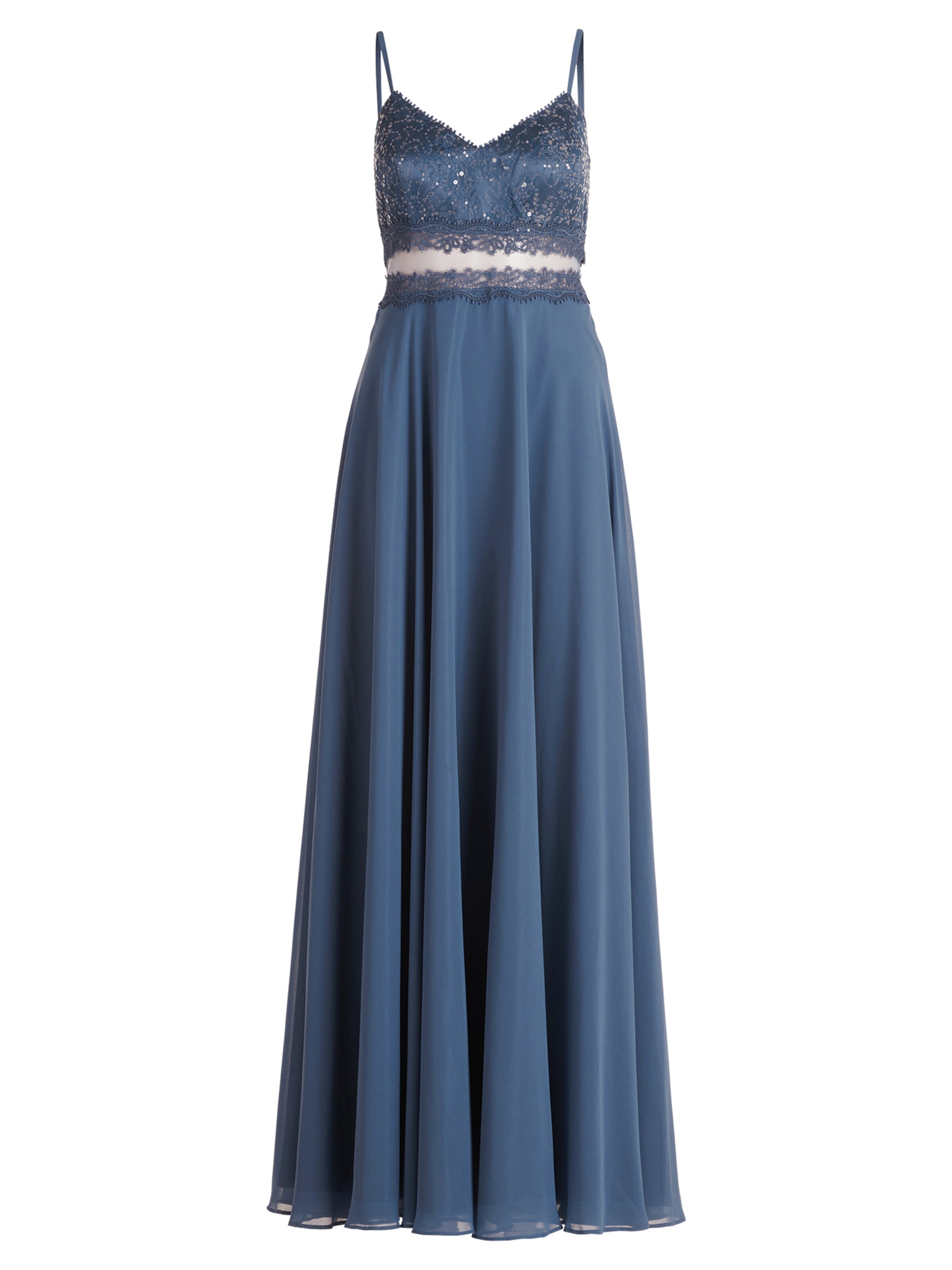 Vera Mont Avondjurk in Blauw: voorkant