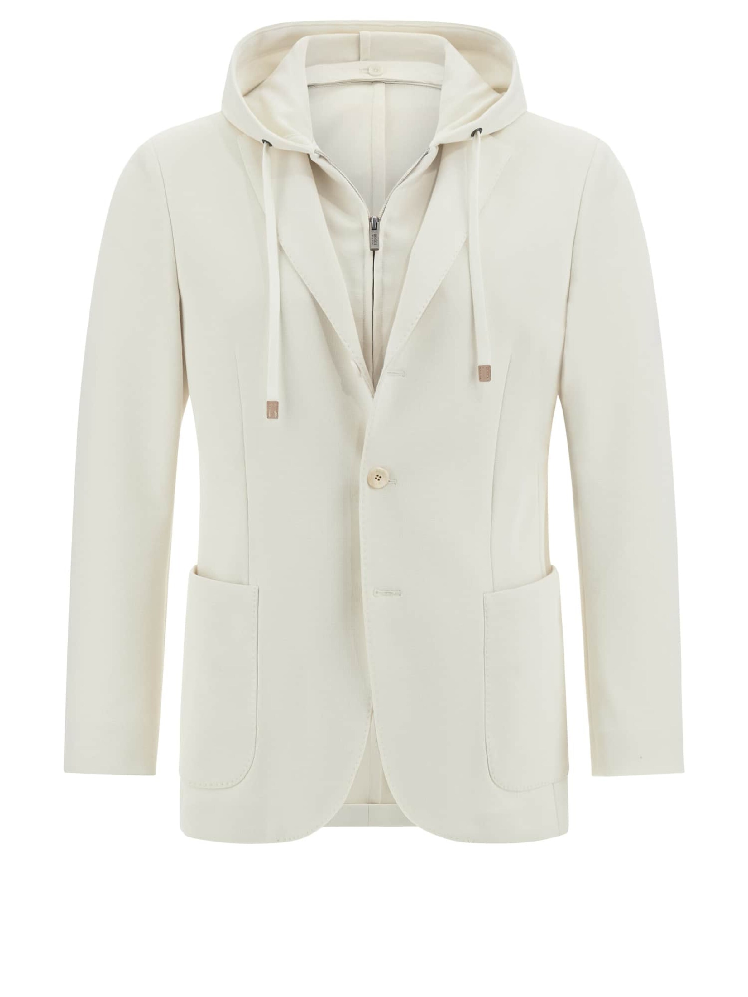 Boggi Milano Regular fit Colbert in Beige: voorkant