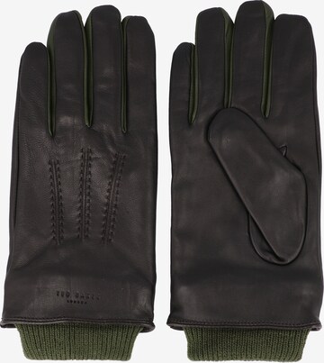 Ted Baker Full Finger Gloves in Green: front