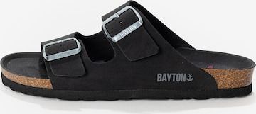 Bayton Šľapky 'Athena' - Čierna: predná strana