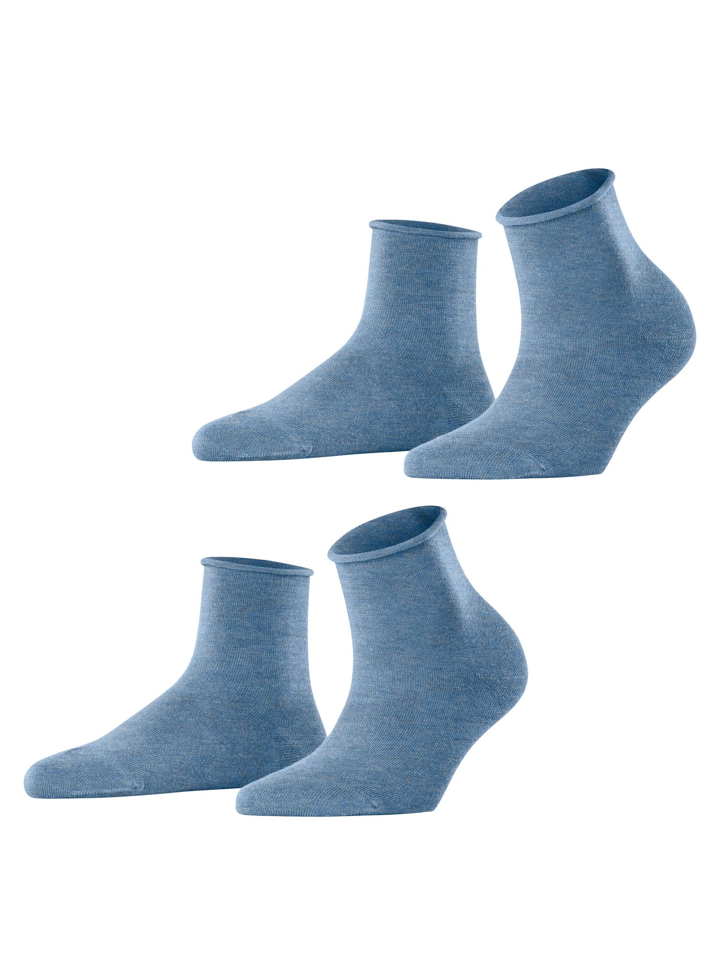 ESPRIT Socken 'Basic Pure 2-Pack'‌‌ in Blau: Vorderseite