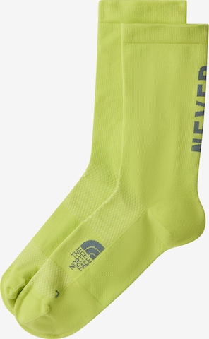 žalia THE NORTH FACE Kojinės 'Never Stop': priekis