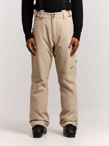PROTEST Regular Workout Pants 'PRTMIKADO' in Brown