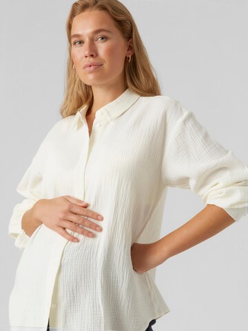 MAMALICIOUS - Blusa 'Juana Lia' en blanco