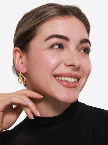 Heideman Earrings 'Roya' in Gold: front