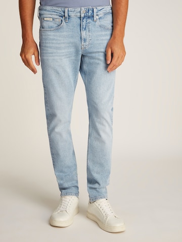 Calvin Klein Jeans Slimfit Jeans i blå: forside