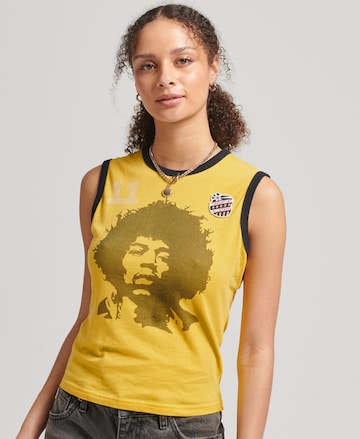 Superdry Top in Yellow: front