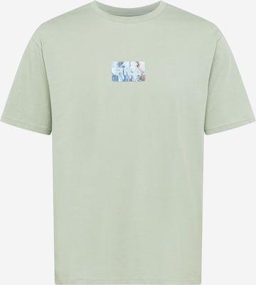 FILA - Camiseta funcional 'CHUR' en verde: frente