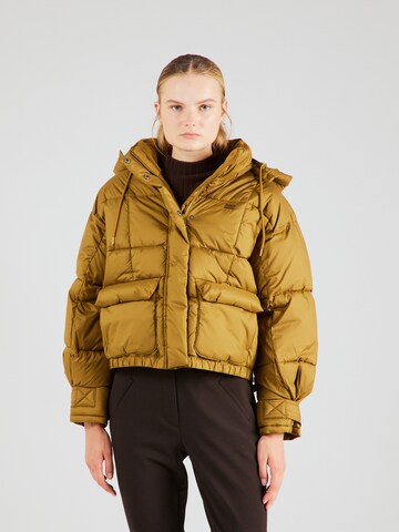 LEVI'S ® Übergangsjacke 'Baby Trapeze Puff' in Grün: predná strana