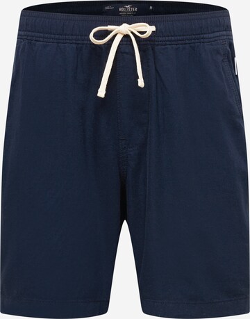 Regular Pantalon HOLLISTER en bleu : devant