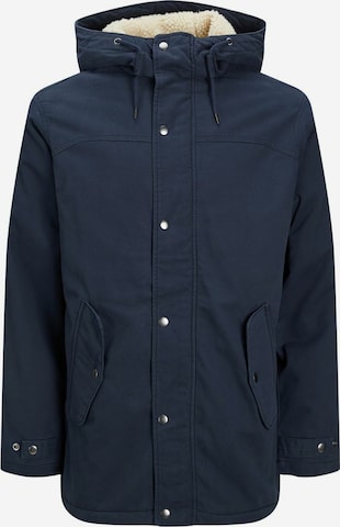 JACK & JONES Between-Seasons Parka 'State' in Blue